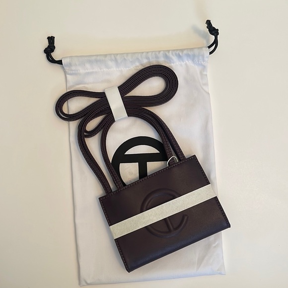 Telfar Small Eggplant Shopping Bag NWT - Picture 3 of 7